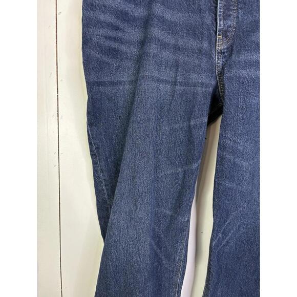 Old Navy Jeans Womens 18 High Rise Slouchy Straight Leg Modest Ankle Denim - Picture 9 of 9